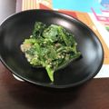 チムチェリー's cooksnap of when they made ほうれん草のごま和え 黄金比.