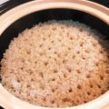 shivnee's cooksnap of when they made 「かまどさん」で玄米のびっくり炊き.