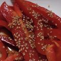 ヨシヨッシー's cooksnap of when they made 【作り置き】パプリカのナムル.