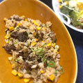 りいママPAD's cooksnap of when they made 焼肉のたれで牛肉チャーハン★カフェ風簡単.
