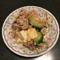 みん。実家暮らし飯's cooksnap of when they made フィーリングで作る！ゴーヤチャンプルー.