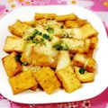 ふうはっちゃん's cooksnap of when they made 焼肉のタレで厚揚げステーキ.