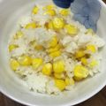 suzumasa34's cooksnap of when they made とうもろこしご飯！料亭の味！.