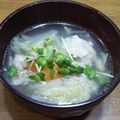 や～たん食堂's cooksnap of when they made 超ふわふわ鶏団子～乳児～高齢者も食べれる.