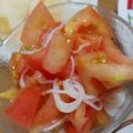 クックL2DT1S☆'s cooksnap of when they made 冷製パスタ風トマト素麺〜副菜♪.