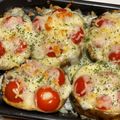 cocodekori's cooksnap of when they made ナスとトマトのイタリアンステーキ.