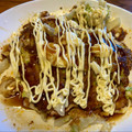 さすらい's cooksnap of when they made 節約おつまみ♪豆腐＆白菜♡お好み焼き♪.