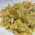 みゆう☆ミ's cooksnap of when they made 簡単！ご飯がすすむっキャベツ炒めの卵とじ.