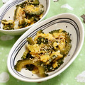 赤い電話's cooksnap of when they made 簡単！ゴーヤの卵とじ.