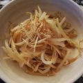 ☆hikonyan☆'s cooksnap of when they made 白髪ネギともやしのピリ辛ナムル.
