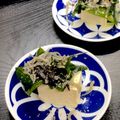 ルぴあ's cooksnap of when they made 豆腐×ワカメのサラダ風冷奴.