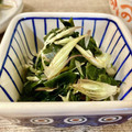 ばぢこ's cooksnap of when they made みょうがとわかめの酢の物.