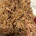 やーしー's cooksnap of when they made カサ増し！えのきたっぷり肉味噌丼♡.