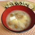へい♡ゆー♡'s cooksnap of when they made 私の好きなオクラなめこエノキの味噌汁.