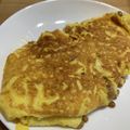 ポメちょん's cooksnap of when they made 納豆オムレツ 簡単.