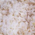 usa.'s cooksnap of when they made 炊飯器でもちきびご飯の炊き方.