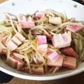 チェリチョコ's cooksnap of when they made もやし・かまぼこ・ハム♡バター醤油炒め.