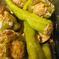 ﾏﾕｺｺ's cooksnap of when they made クミン香る！丸ごとピーマンの肉詰め.