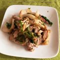 Mamissima's cooksnap of when they made 豚とキノコのパセリ炒め.