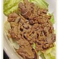 MarsaM's cooksnap of when they made ★豚切り落としときのこのさっぱり酢炒め★.