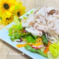 結真は道産子♪'s cooksnap of when they made お肉ぷりぷり☆豚しゃぶサラダ.