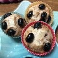 うさ日和's cooksnap of when they made 簡単♪黒糖蒸しパン（黒豆煮のせ）.