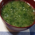 まーくんのおくさん's cooksnap of when they made あおさたっぷり!!あおさだけのみそ汁.