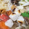 ハント☆'s cooksnap of when they made きのこと鶏肉の満腹お餅鍋.