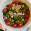 クックWL3OUF☆'s cooksnap of when they made ☆めかぶ胡瓜オクラ長芋のネバネバ酢和え☆.
