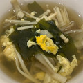 kiyo0120's cooksnap of when they made キノコと卵のアジアンスープ☆彡.