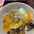 ◎みーちゃん◎'s cooksnap of when they made 即席〜焼肉用豚バラで角煮風豚丼.