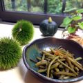 チャコりんりん's cooksnap of when they made 副産物でもう一品☆さつまいも茎のきんぴら.