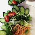 クックE662AA☆'s cooksnap of when they made 水菜と生ハムのパリパリサラダ.