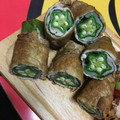 ゆみっち先生's cooksnap of when they made 簡単お弁当のおかず♡オクラの豚肉巻き.