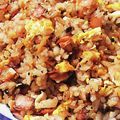 MIKOさん's cooksnap of when they made なめ茸とベーコンの洋風チャーハン.
