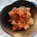 ピンクのたまご's cooksnap of when they made 長芋のシャキッとキムチ.