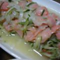 SHIRAYURI201's cooksnap of when they made スモークサーモンのマリネ〜柚子胡椒風味〜.