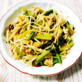 ふうはっちゃん's cooksnap of when they made 小松菜もやし油揚げのオイスターソース炒め.