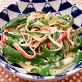 あーこ姐's cooksnap of when they made ピーマンカニカマ辛子マヨ和え.