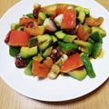 空遥☆ましゃlove's cooksnap of when they made 妊活☆タコとアボカドのバター醤油炒め.