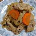 にぃーも's cooksnap of when they made 豚肉入りで大満足♪れんこんのきんぴら.