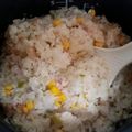 ポニーリボン's cooksnap of when they made 炊飯器におまかせ☆簡単ピラフ.