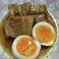 そうそう☆ママ's cooksnap of when they made 圧力鍋なし！豚の角煮★半熟煮卵入り.