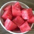 Yokchina's cooksnap of when they made お年寄り絶賛シリーズ☆レモン塩、スイカ☆.