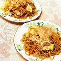 なつき☆ミ's cooksnap of when they made ★簡単♪手作りタレのソース焼きそば★.