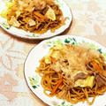なつき☆ミ's cooksnap of when they made ★簡単♪手作りタレのソース焼きそば★.
