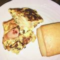 クックOPV8FL☆'s cooksnap of when they made 簡単♪卵焼き器で！スパニッシュオムレツ.