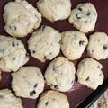 saki1010's cooksnap of when they made チョコレートチップ♡クッキー.