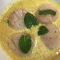 saki1010's cooksnap of when they made ホタテのカレークリームソース.