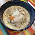 クックW1CEUL☆'s cooksnap of when they made 冷やし濃厚チキンクリームめん.